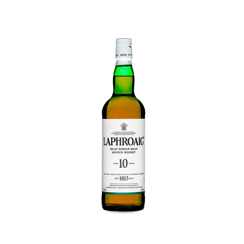 Laphroaig 10 Year Old Single Malt Scotch Whisky  70 cl