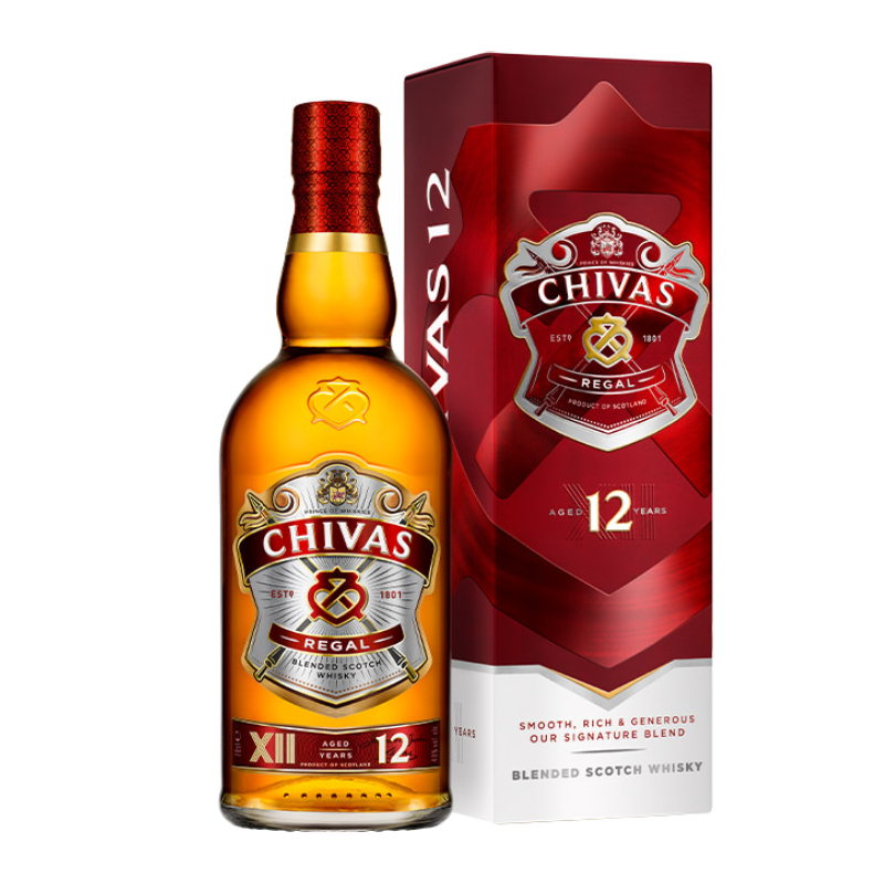 Chivas Regal 12 Year Old Scotch Whisky . Acquista whisky scozzese.