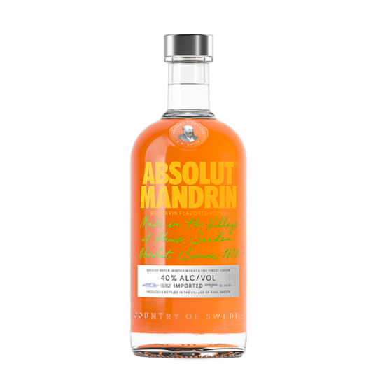 Absolut Mandrin Vodka  1 Litro