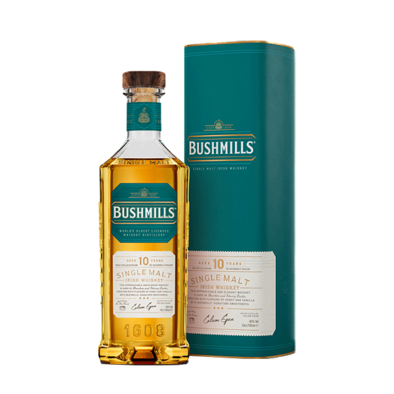 Bushmills 10 Year Old Irish Malt Whiskey  70 cl
