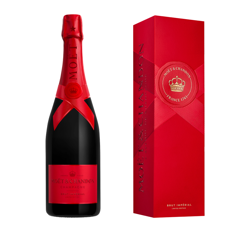 Acquista Astuccio 1 bottiglia Moët & Chandon Imperial Red Edición