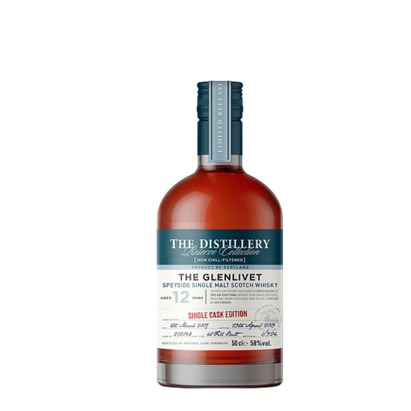 The Glenlivet 12 Y.O. Single Cask Edition Butt 50 cl 50 cl
