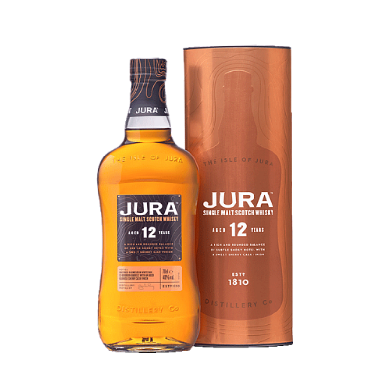 Jura 12 Years old Single Malt Scotch Whisky con Estuche 70 cl