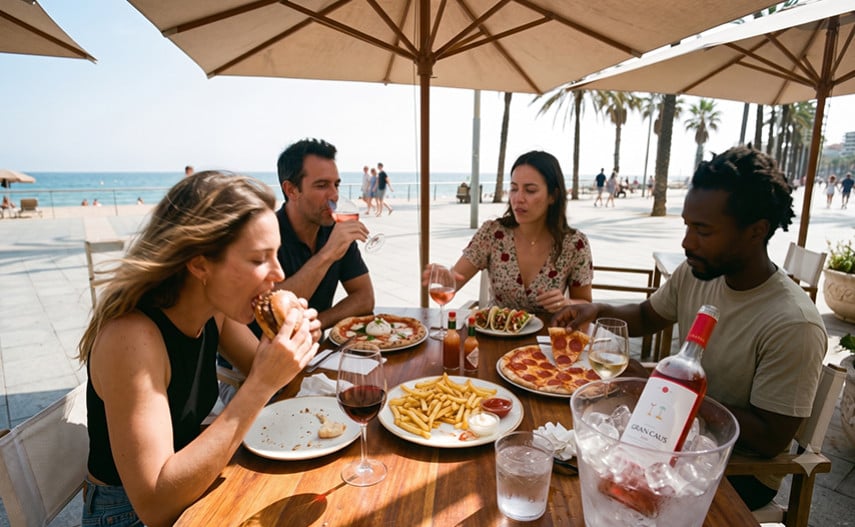 Bere senza protocollo: quale vino aprire con pizza, tacos, hamburger e kebab